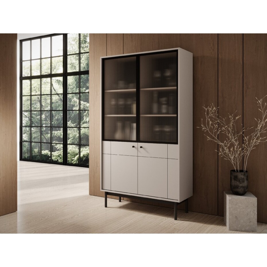 ArtPS Vitrína JAPANESE WT104 | cashmere - main (2)