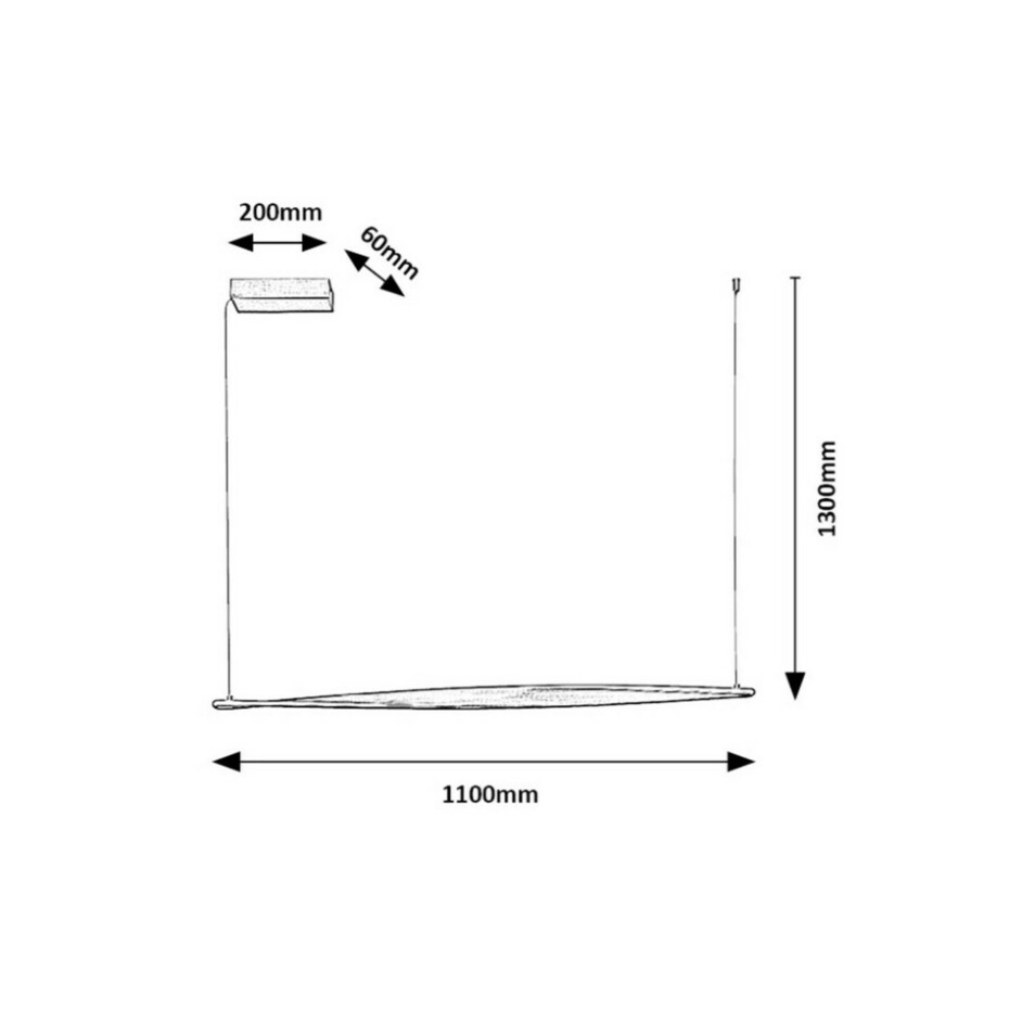 Rabalux 72234 moderní závěsný LED lustr Elvio - main (10)