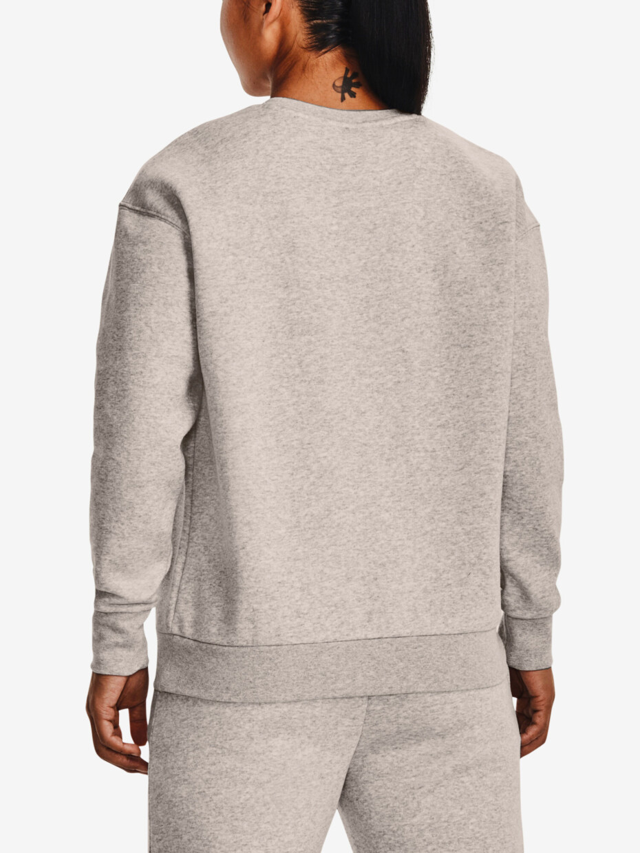 Under Armour mikina Essential Fleece Crew šedá - main (5)