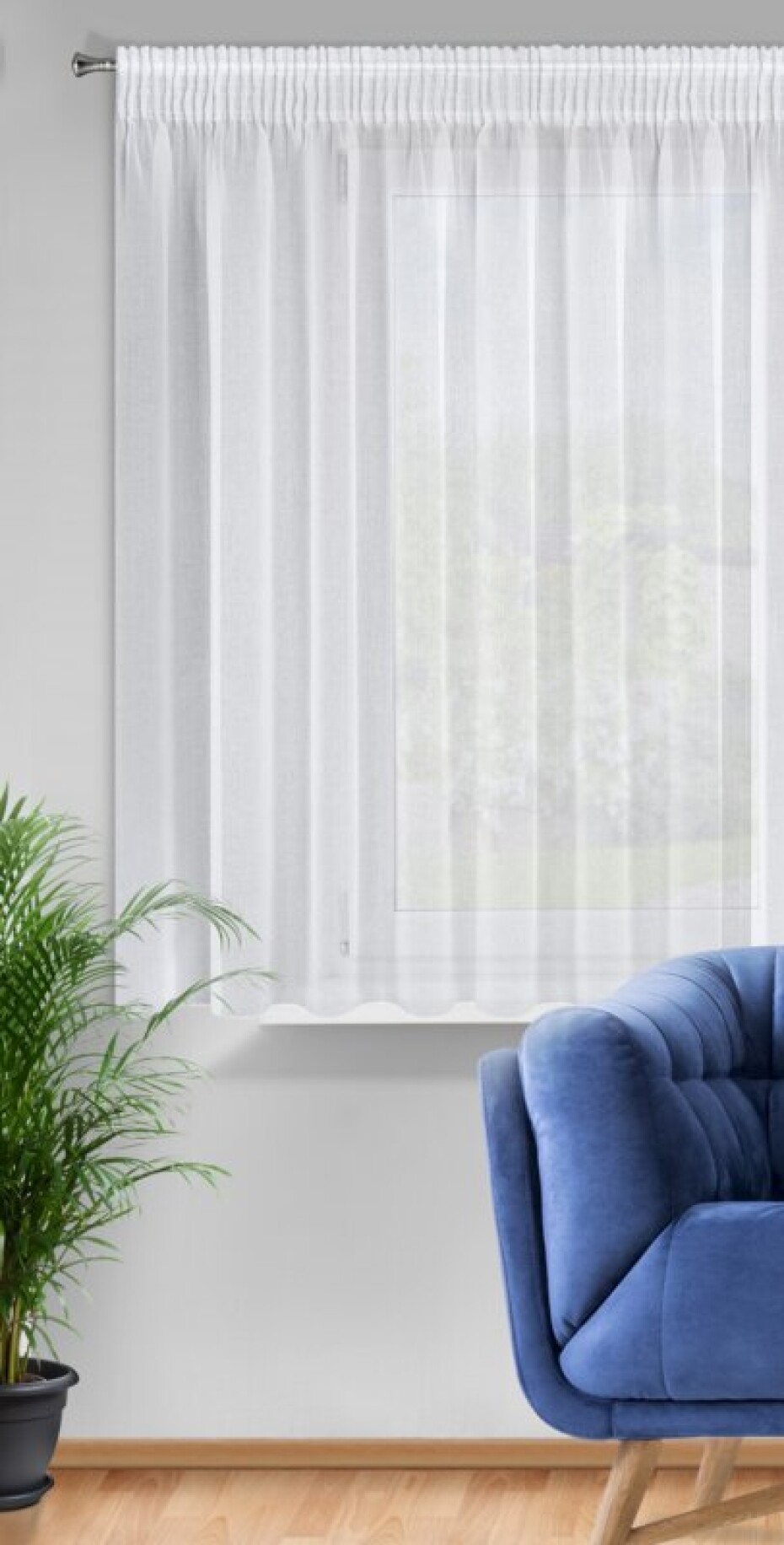 ArtFir Záclona ELPIDIA P | bílá 350 x 150 cm - main (1)