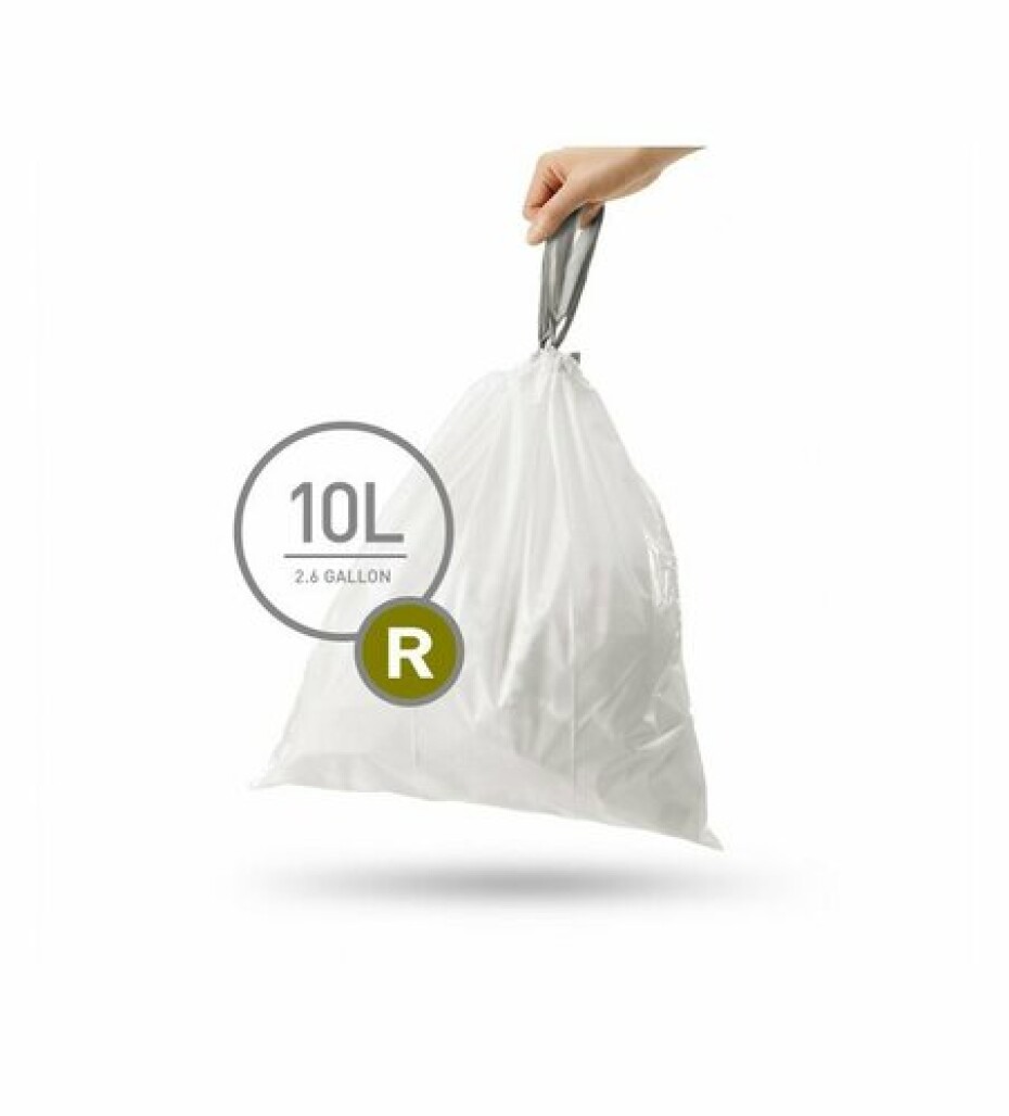 Sáčky do odpadkového koše 10 L, Simplehuman typ R, zatahovací, 20 ks v balení - main (1)