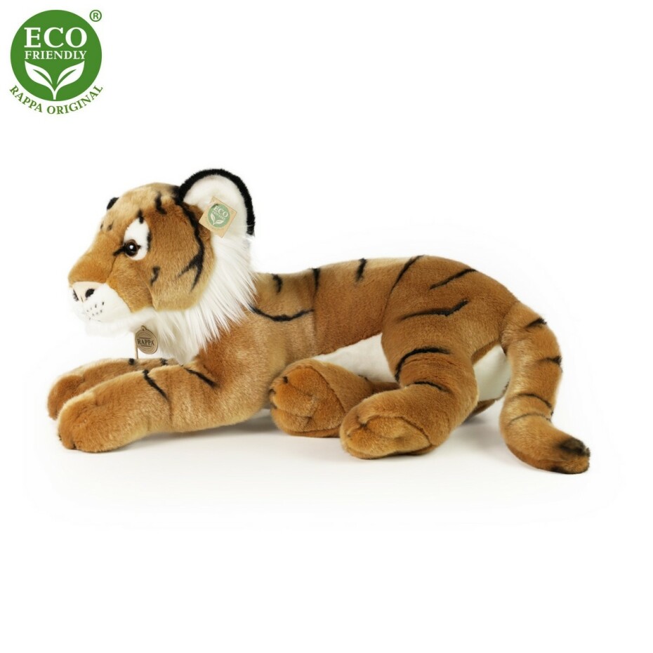 Rappa Plyšový tygr hnědý, 60 cm ECO-FRIENDLY - main (2)