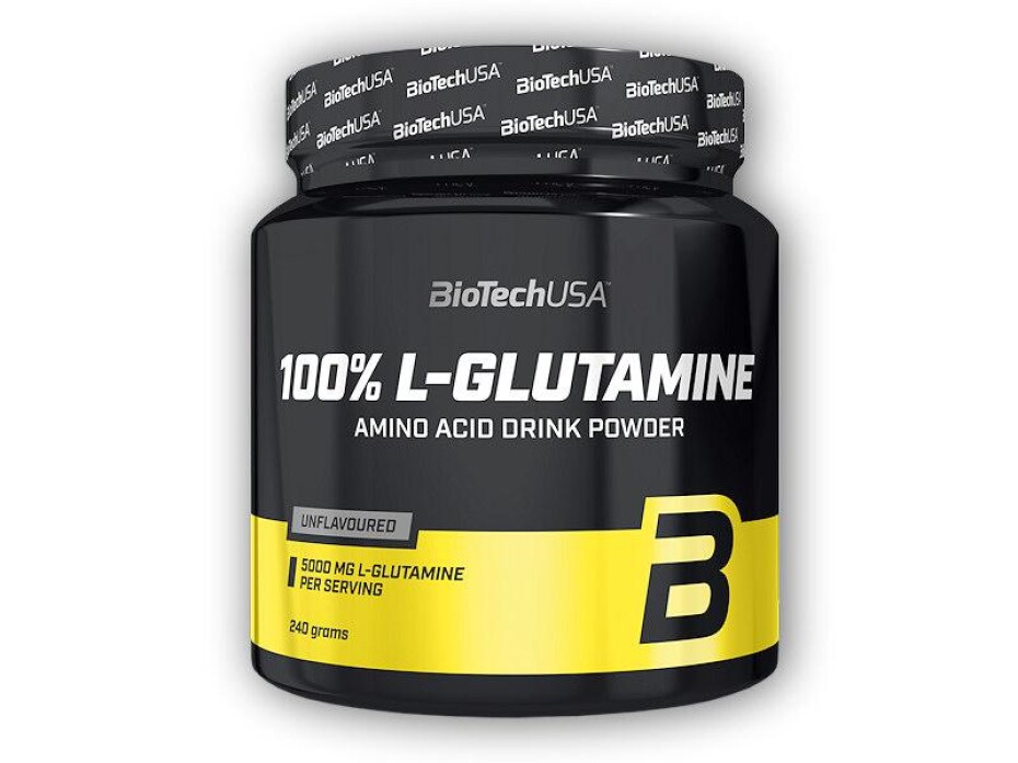 BioTech USA 100% L-glutamine 240g - main (0)