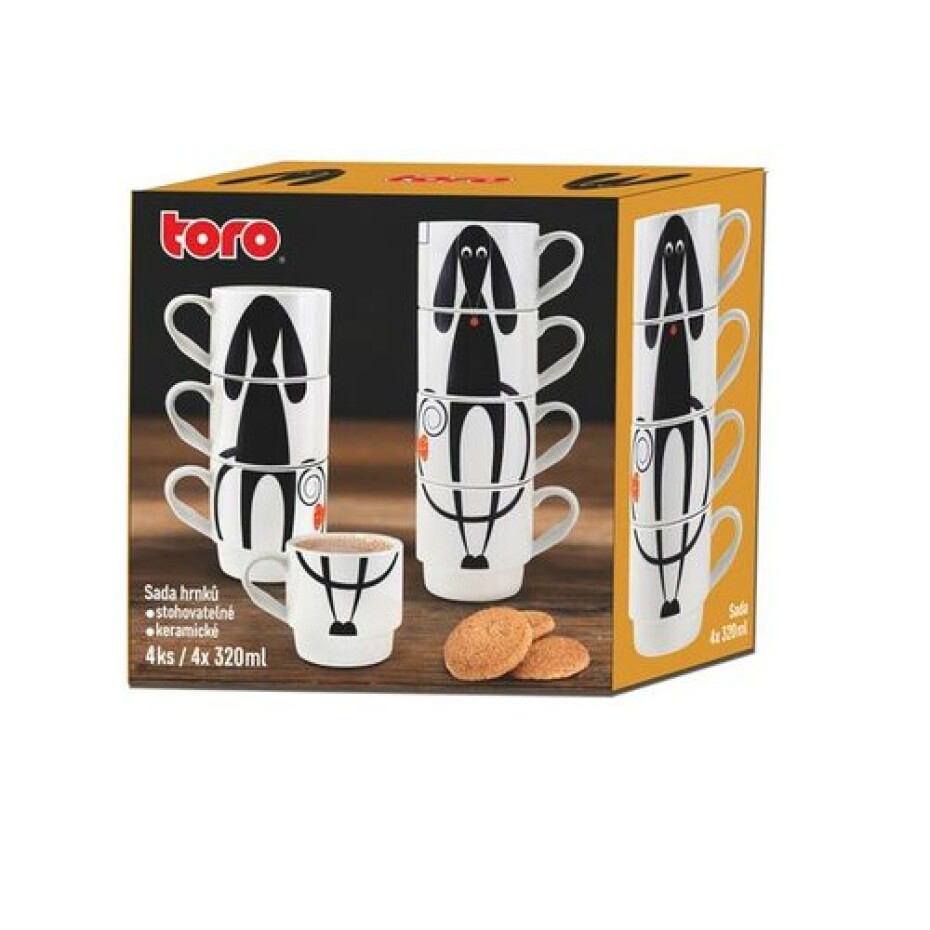 Toro 4dílná sada hrnků Pes, 320 ml - main (2)