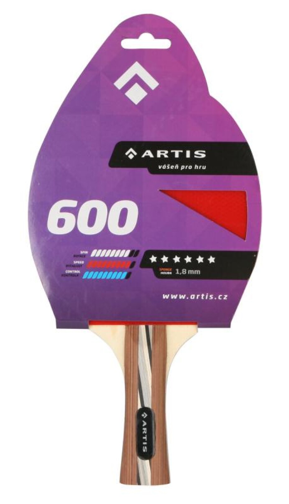 Artis 600 pálka na stolní tenis - main (0)
