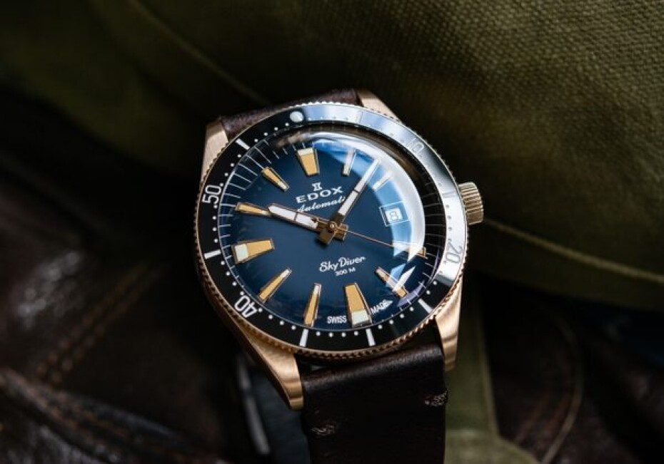 EDOX Skydiver Date Automatic 80126-BRN-BUIDR Limited Edition - main (29)