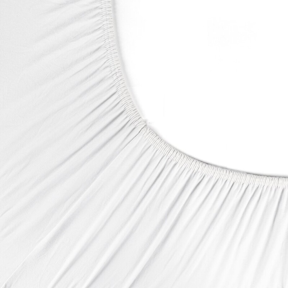 ArtFir Dvoulůžková prostěradlo JERSEY 4 | bílá 220 x 200 cm - main (6)