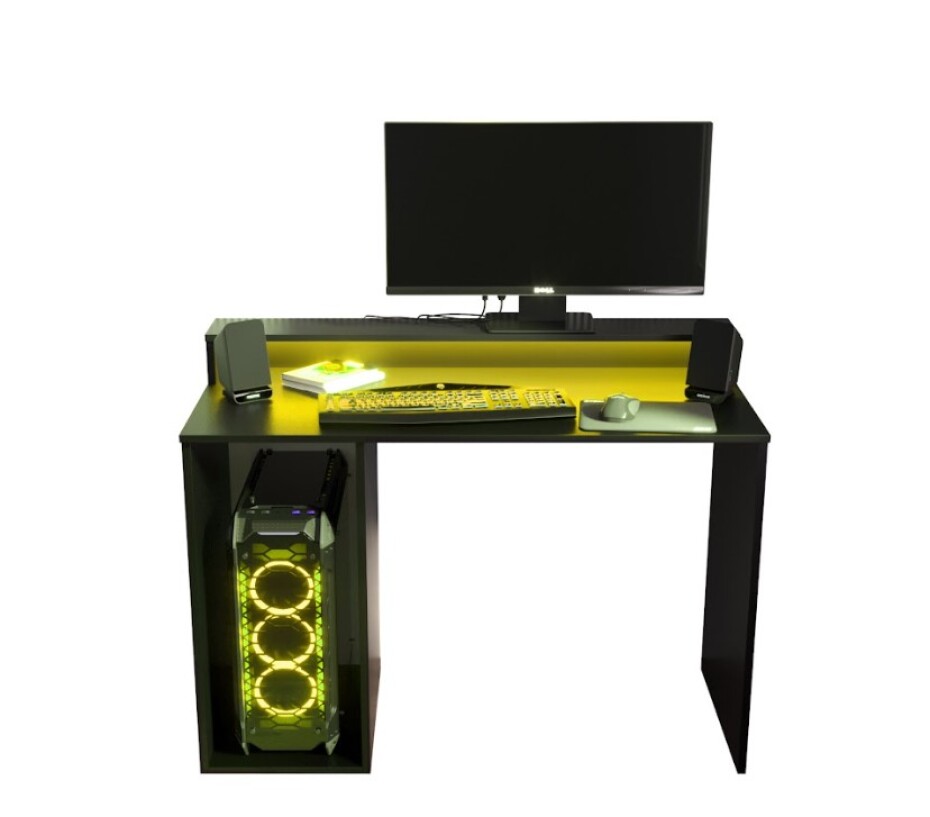 ArtAbiks Psací stolek GAMER 2 Barva: Černá - main (9)