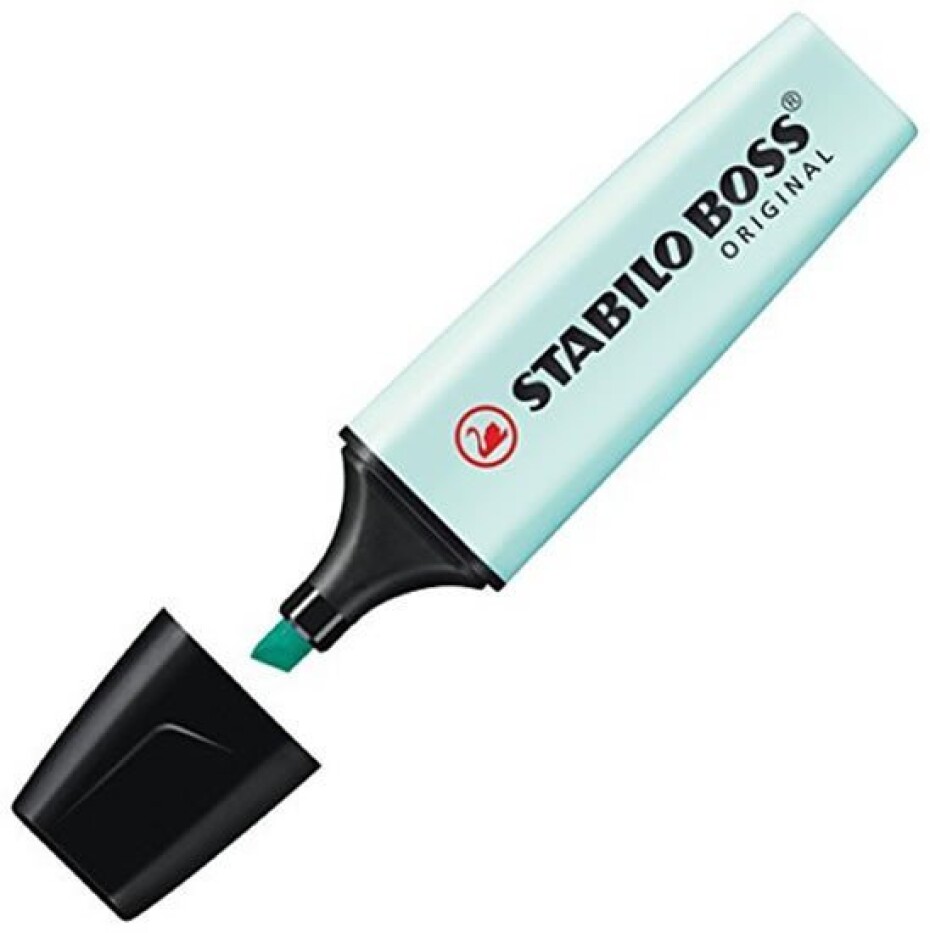 Zvýrazňovač STABILO BOSS ORIGINAL tyrkysový pastelový - main (0)