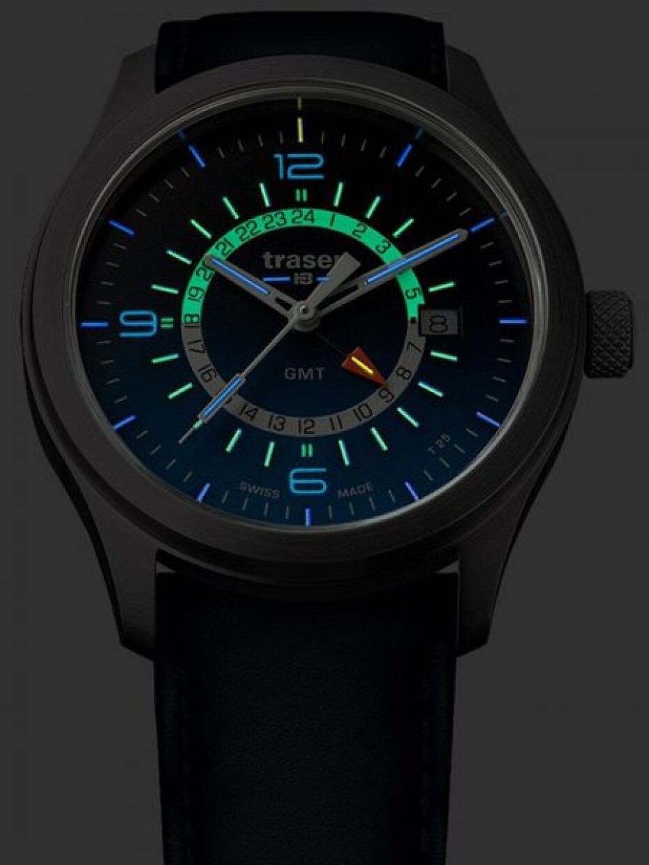 Traser Aurora GMT Blue - kůže - main (2)