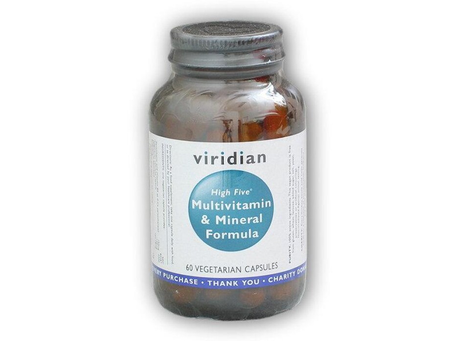 Viridian High Five Multivitamin + Min. 60 cps - main (0)
