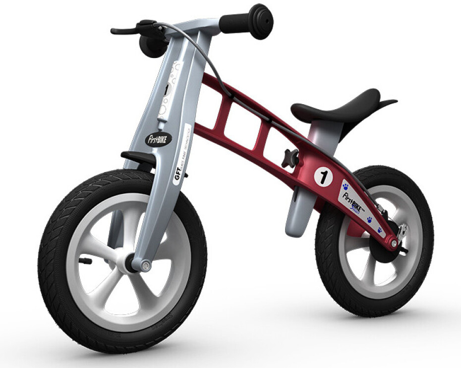 Dětské odrážedlo FirstBike  Street Red - main (5)