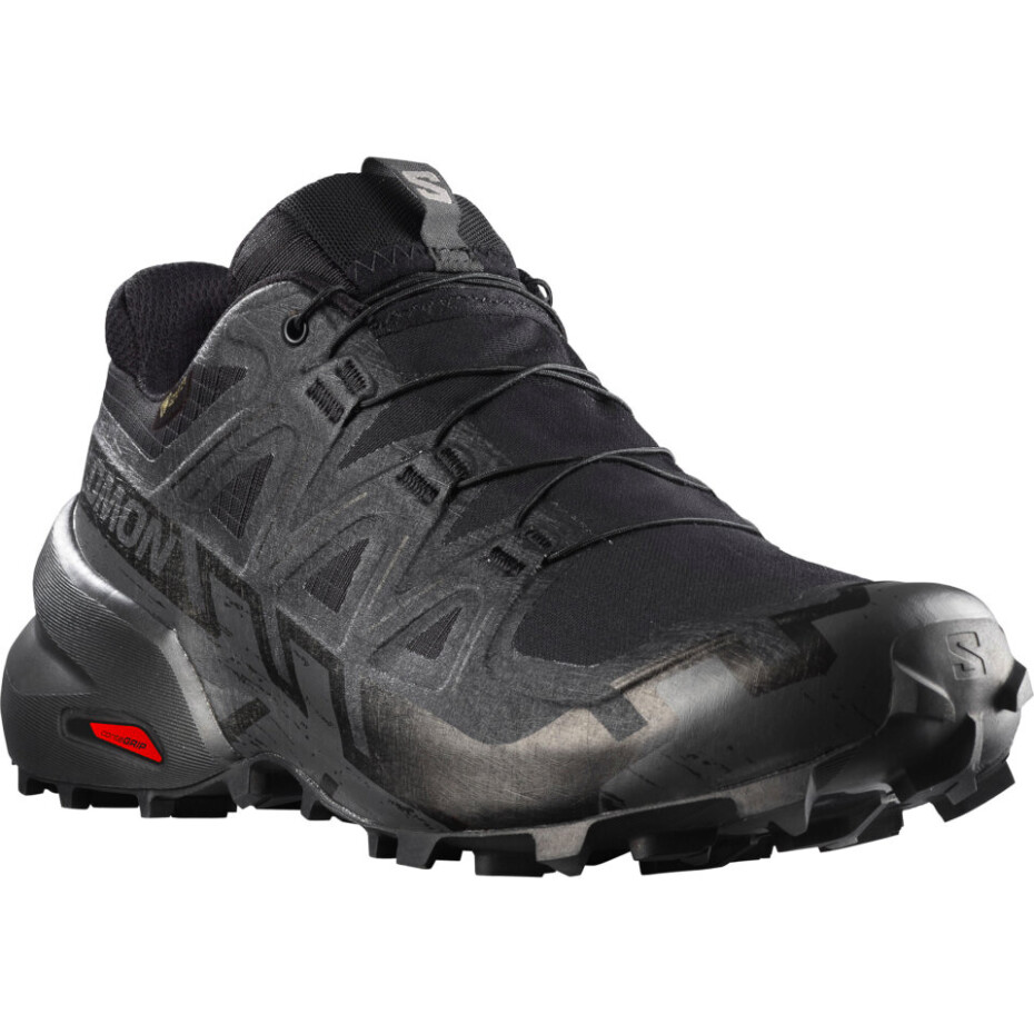 Pánská běžecká obuv Salomon Speedcross 6 Gtx Black/Black/Phantom  UK 11 - main (2)