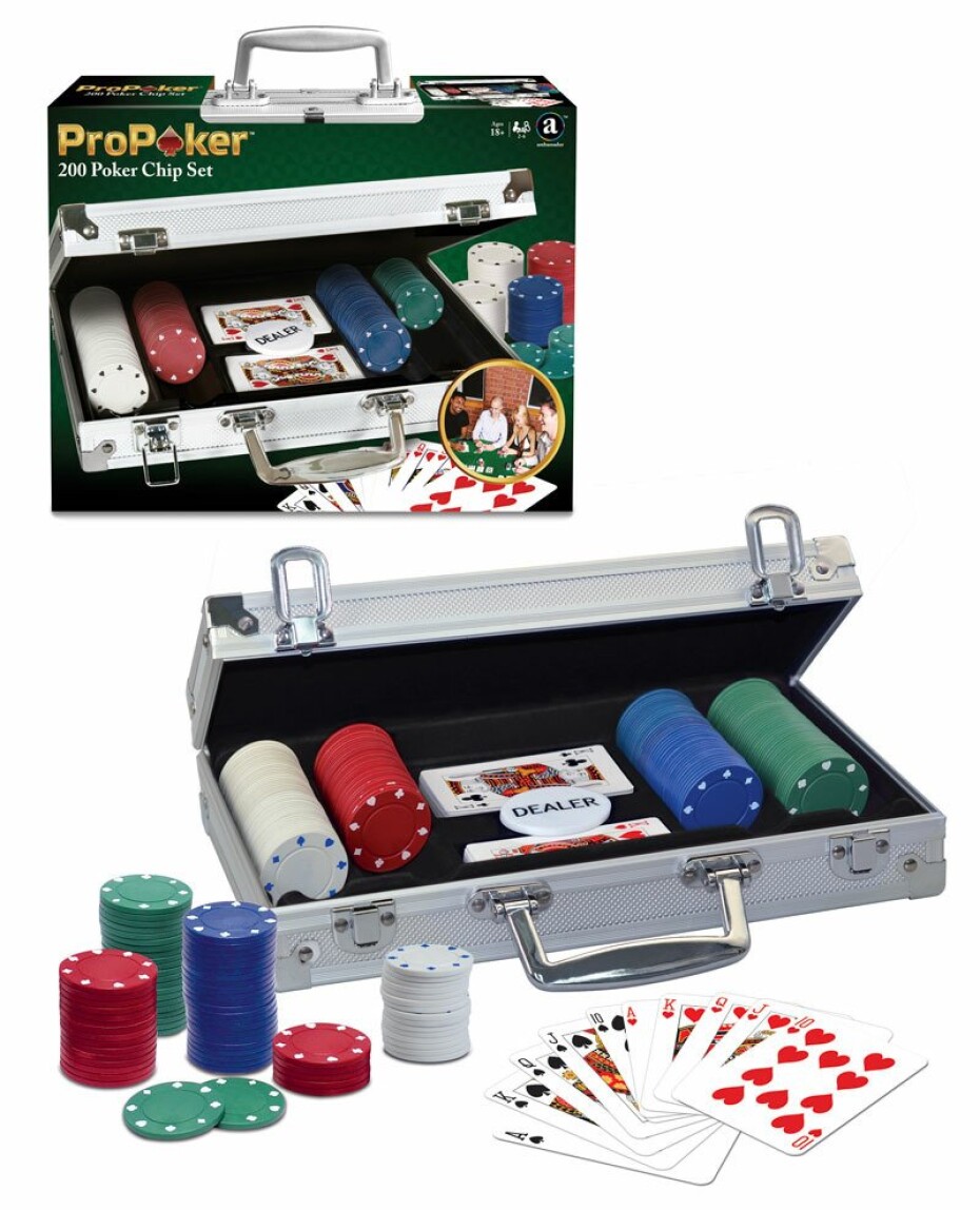 Pokerová sada v kovovém kufříku - Sparkys - main (0)