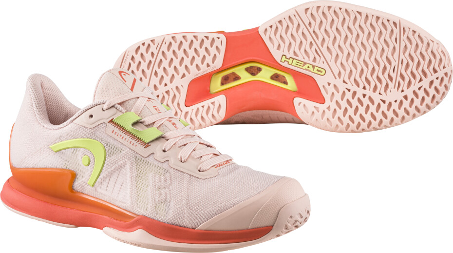 Dámská tenisová obuv Head Sprint Pro 3.5 AC Salmon/Lime  EUR 36,5 - main (2)