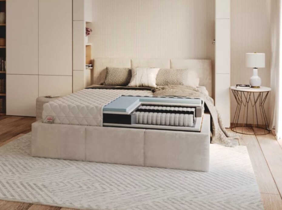 FDM Taštičková matrace LAVAL Jersey | 100 x 200 cm - main (3)