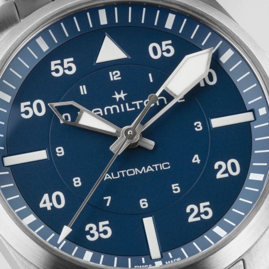Hamilton Khaki Aviation Pilot Day Date Auto 39mm H76305140 - main (1)