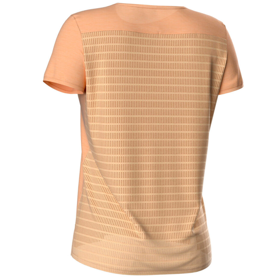 Salomon OUTLINE SUMMER SS TEE W LC1794500 apricot ice - main (9)
