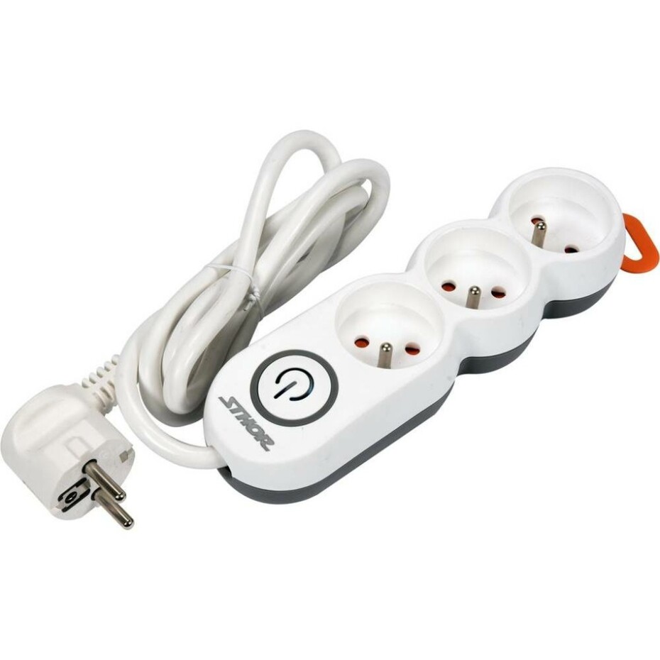 Sthor TO-72350 prodlužovací kabel, 3 zásuvky, 1,5 m - main (1)