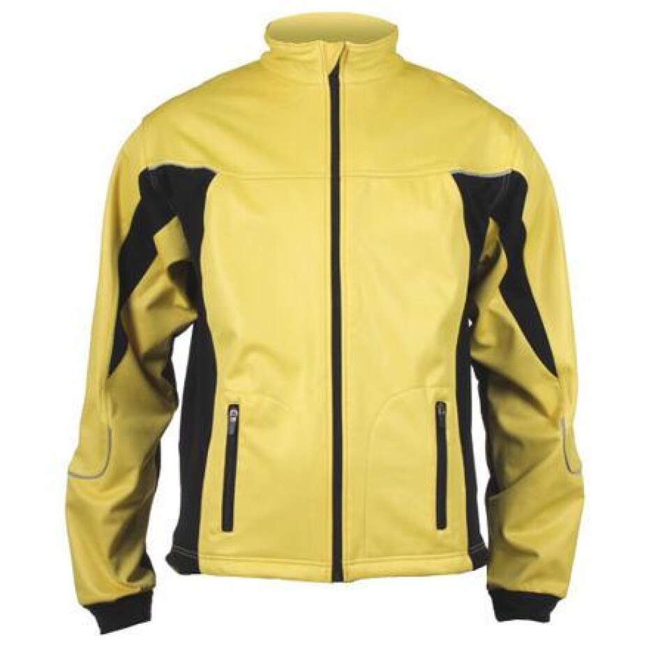 Merco Ski Windproof softshelová bunda žlutá-černá - main (0)