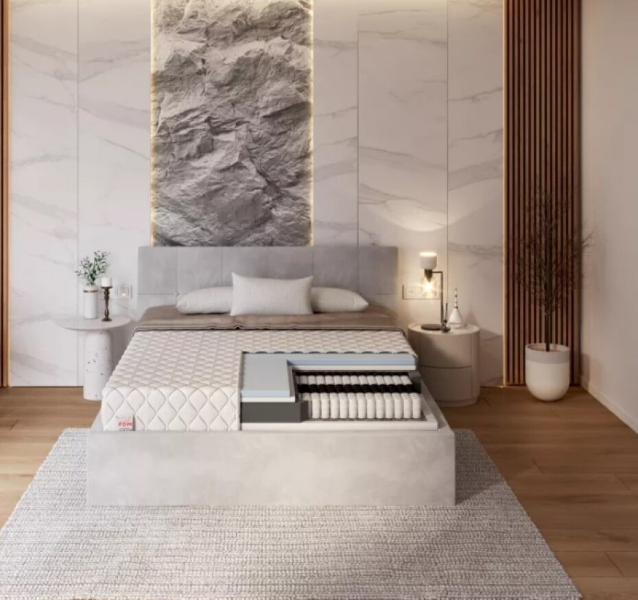 FDM Taštičková matrace ENNA Jersey | 180 x 200 cm - main (4)