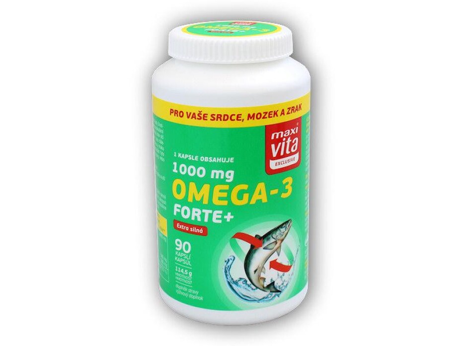 Maxivita Maxi Vita Exclusive Omega 3 forte+ 90 kapslí - main (0)