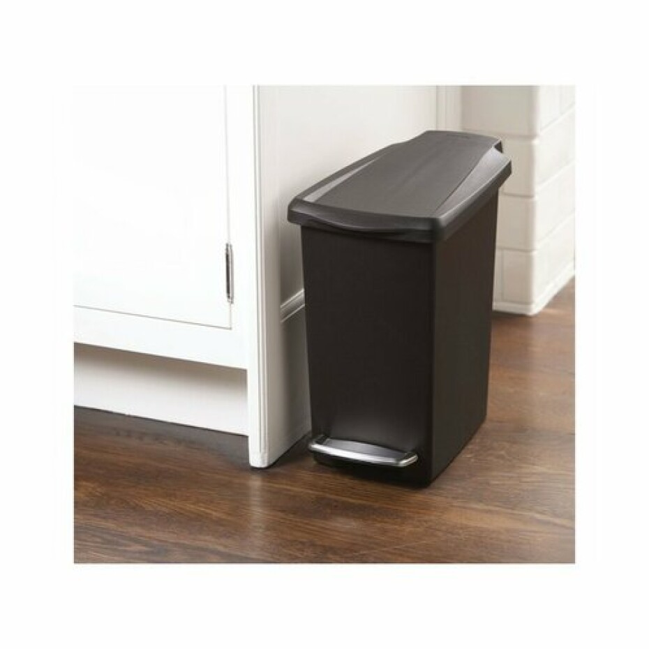 Simplehuman Pedálový koš Slim 10 l, černá - main (2)