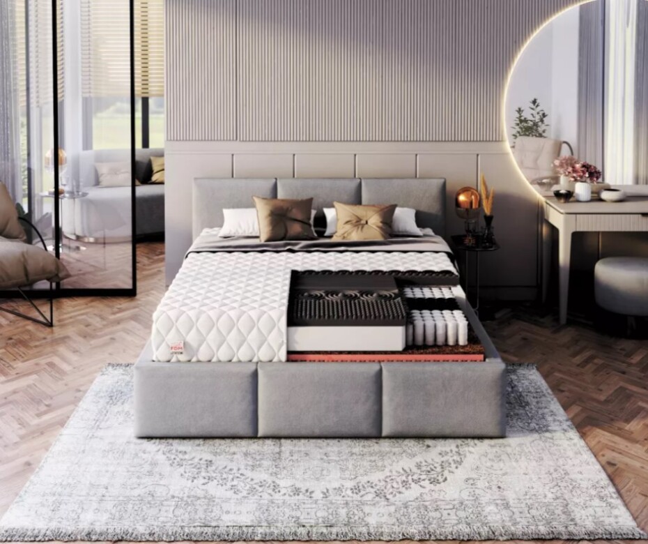FDM Taštičková matrace GINASO Jersey | 80 x 200 cm - main (4)