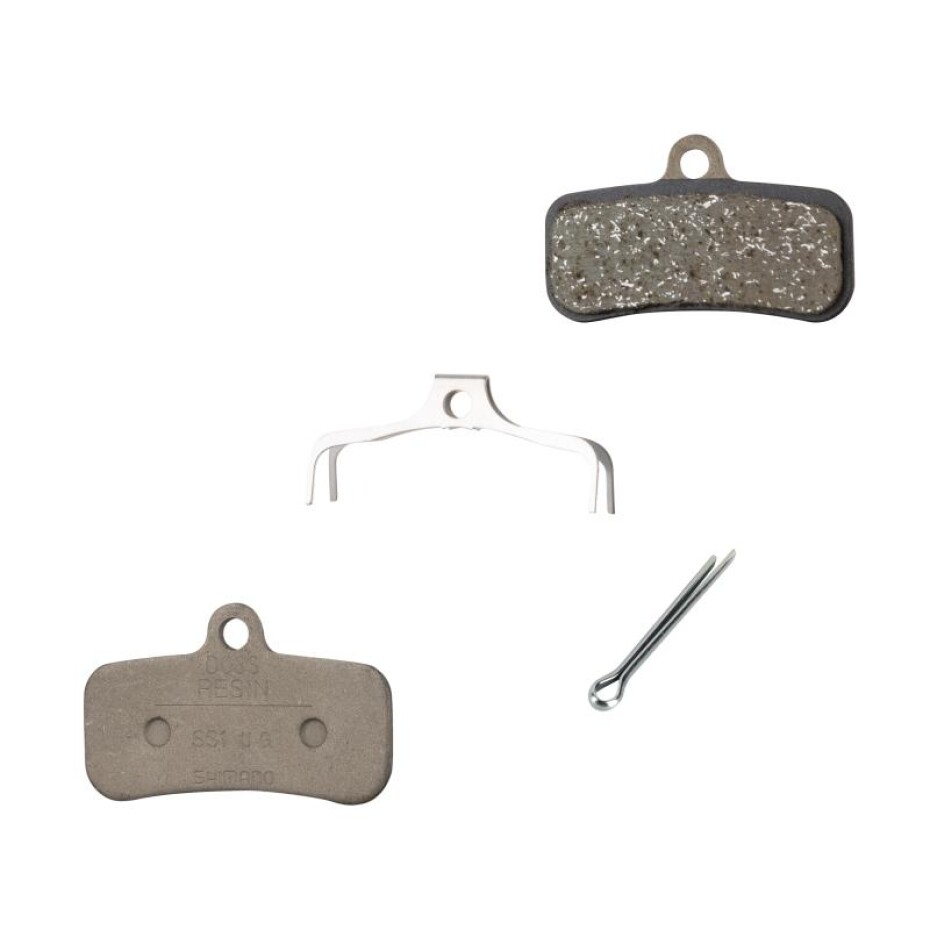 SHIMANO Destičky brzdové SH D03S polymerové, s pružinou - main (0)
