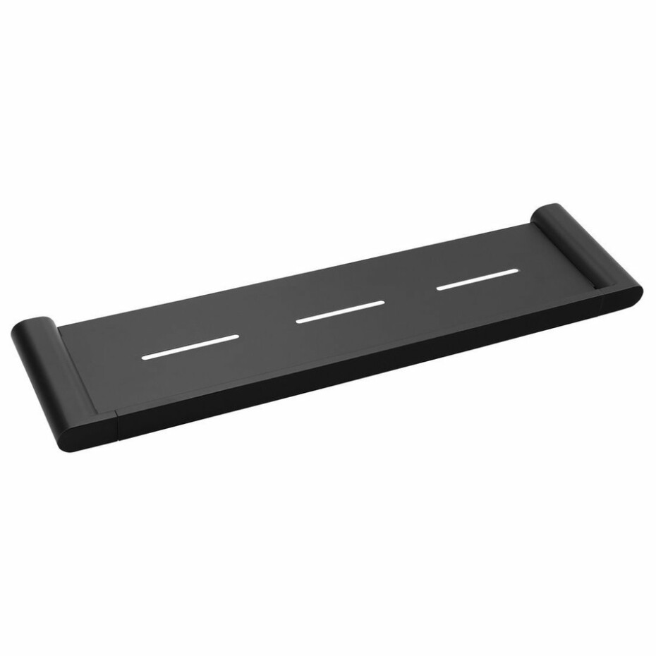 SAPHO RF016/15 Flori polička 50,8 x 2,5 x 12,7 cm, černá mat  - main (0)