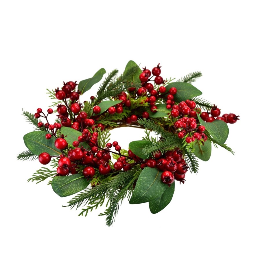 Vánoční věnec Bezinka, 30 cm - main (0)