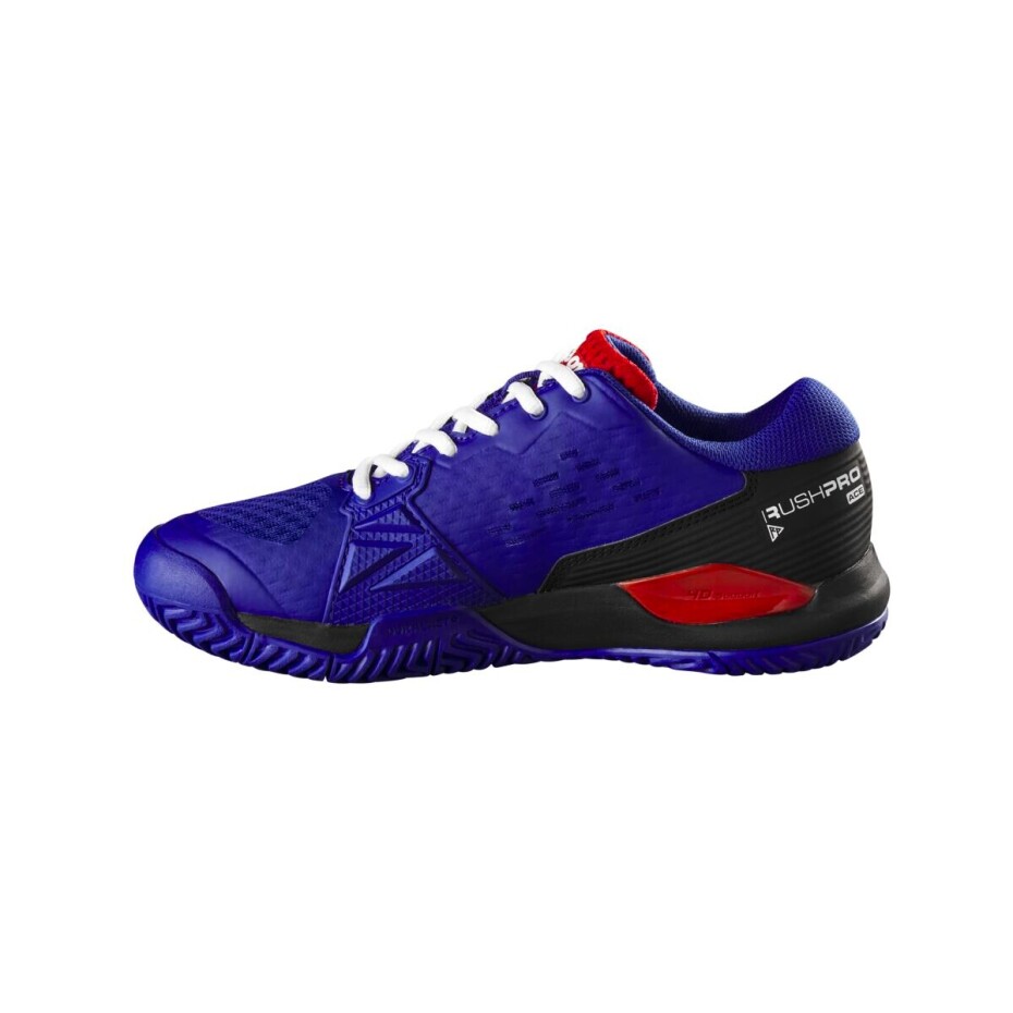 Dětská tenisová obuv Wilson Rush Pro Ace Jr Blue/Black  EUR 36 2/3 - main (3)