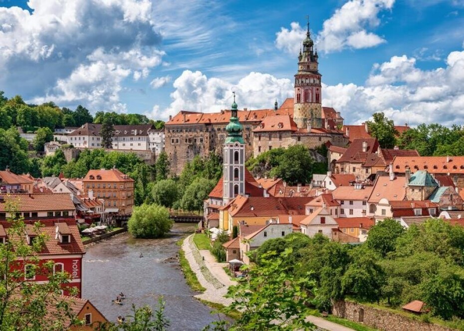 Ravensburger Puzzle Česká kolekce - Český Krumlov 1000 dílků - main (0)