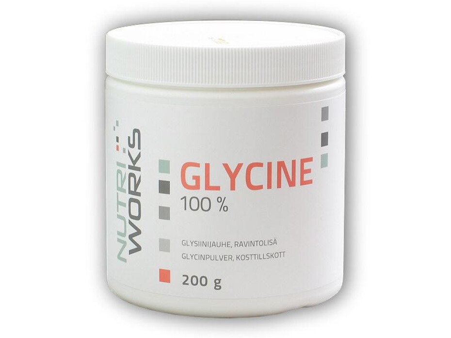 Nutri Works Glycine 100% 200g - main (0)