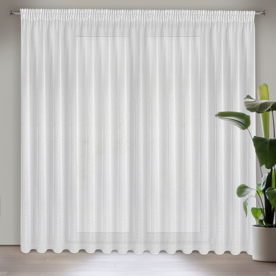 ArtFir Záclona SIBEL P | bílá 400 x 250 cm - main (0)