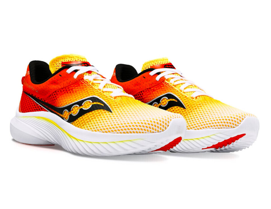 Pánská běžecká obuv Saucony  Kinvara 14 White/Vizigold  UK 10,5 - main (2)