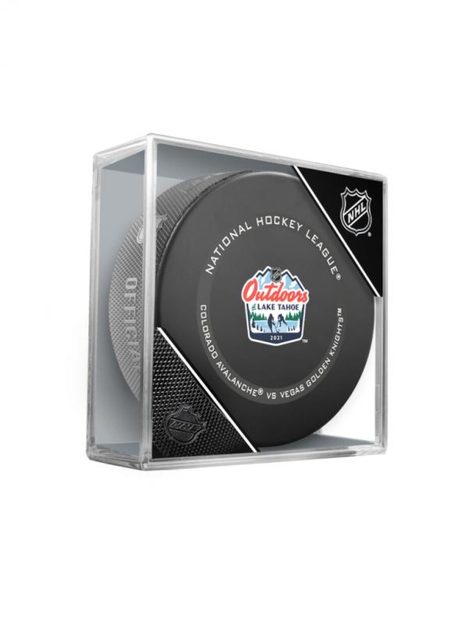 InGlasCo Fanouškovský puk NHL Lake Tahoe Official Game Puck (1ks) - main (0)