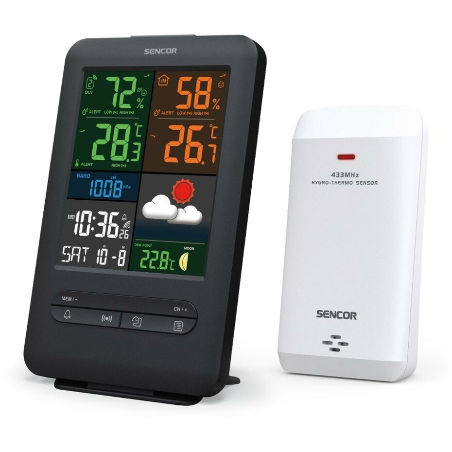 Sencor SWS 7300 meteostanice s bezdrátovým snímačem - main (0)