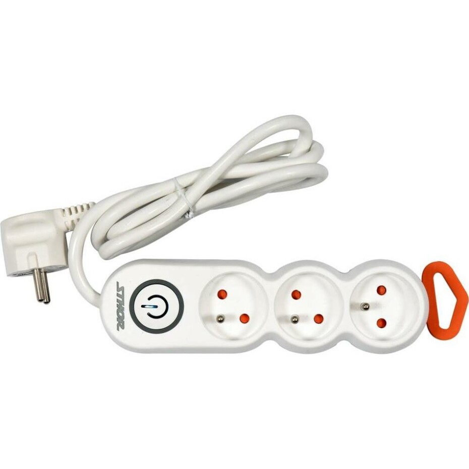 Sthor TO-72350 prodlužovací kabel, 3 zásuvky, 1,5 m - main (0)