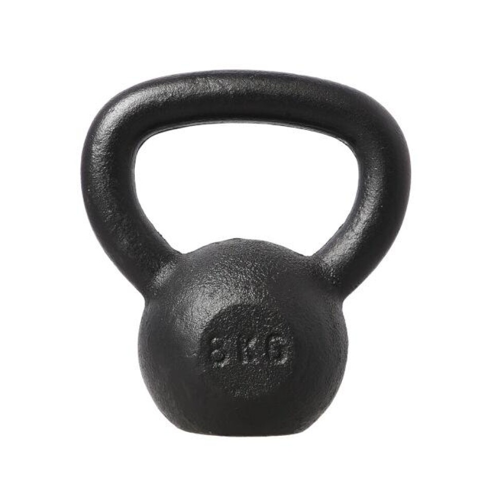 HMS Litinový kettlebell KZG08 8 kg, černý - main (0)