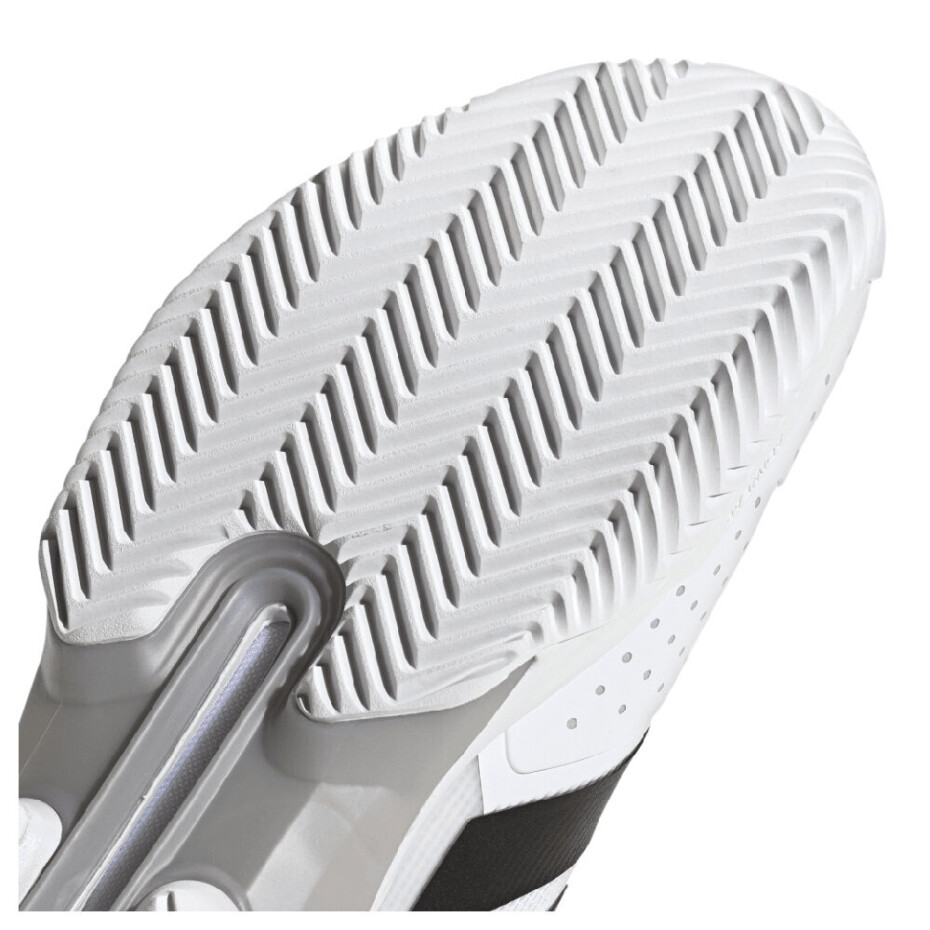 Pánská tenisová obuv adidas Adizero Ubersonic 5 White/Core Black  EUR 45 1/3 - main (11)