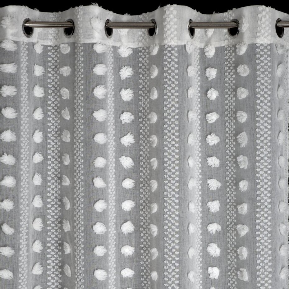 ArtFir Záclona ELENOR K | bílá 140 x 250 cm - main (3)
