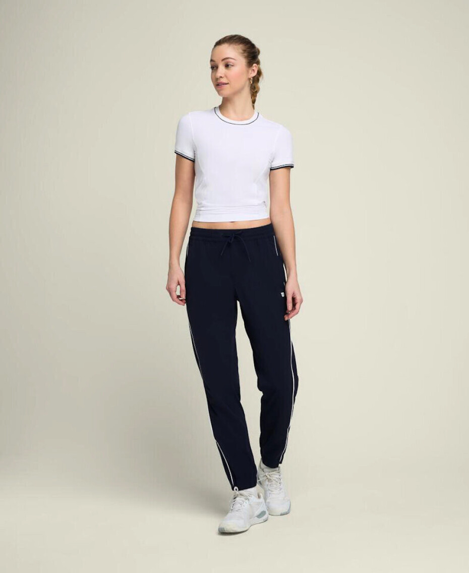 Dámské kalhoty Wilson  W Team Warm-Up Pant Classic Navy L - main (4)