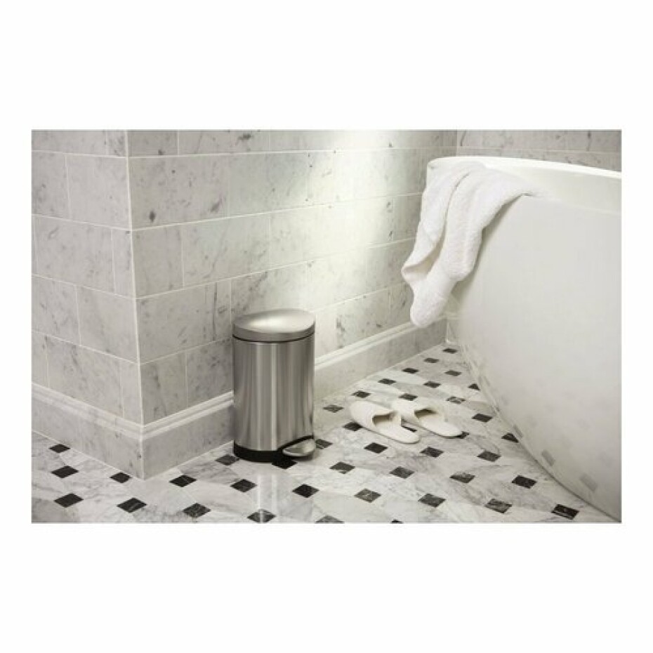 Simplehuman Pedálový půlkulatý koš 6 l, nerez - main (3)