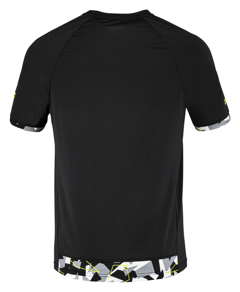 Pánské tričko Babolat  Aero Crew Neck Tee Men Black M - main (2)