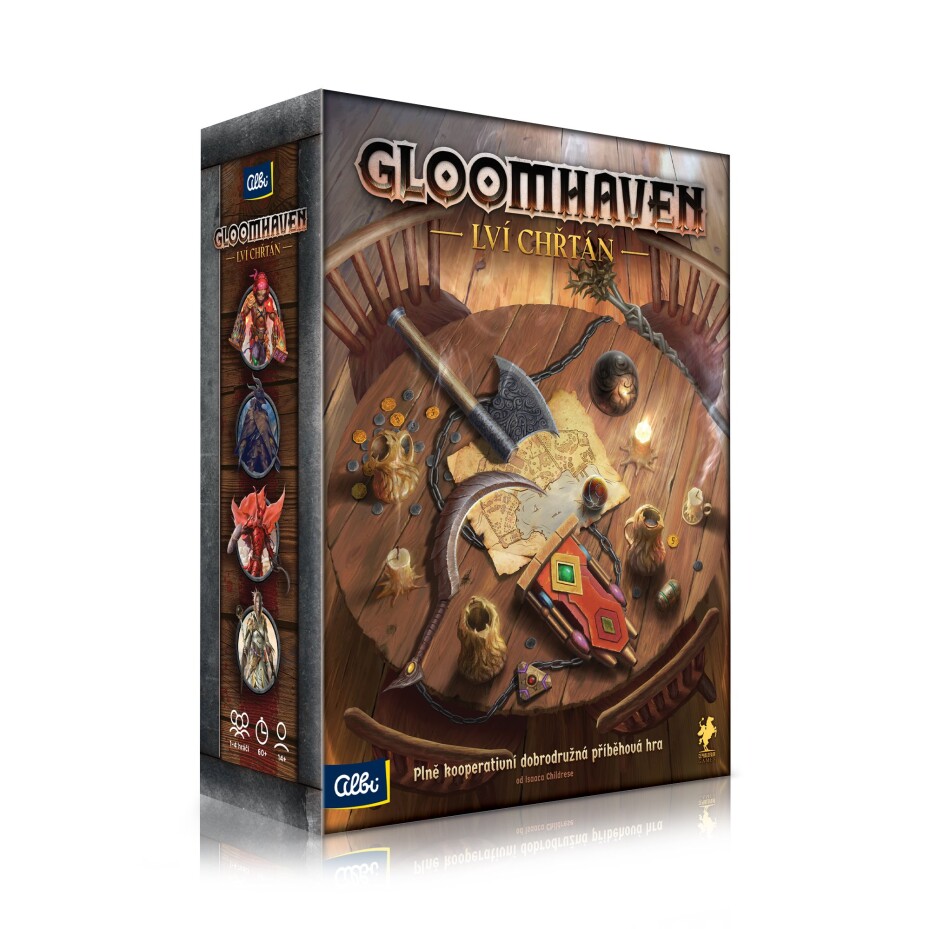 Albi Gloomhaven: Lví chřtán - hra - main (0)