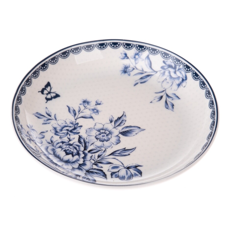 Porcelánový hluboký talíř Blue Rose, 14,5 cm - main (0)