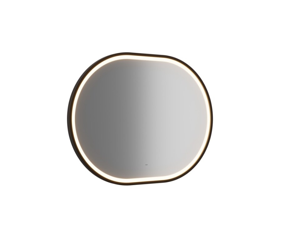 ArtCom LED zrcadlo APOLLO 2 | černá 90 x 70 cm - main (1)