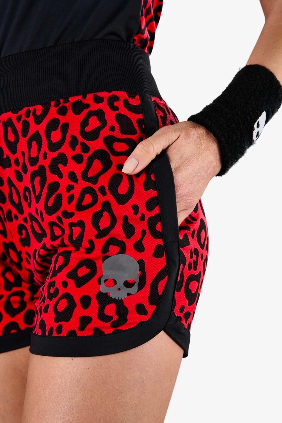 Dámské šortky Hydrogen  Panther Tech Shorts Red M - main (2)