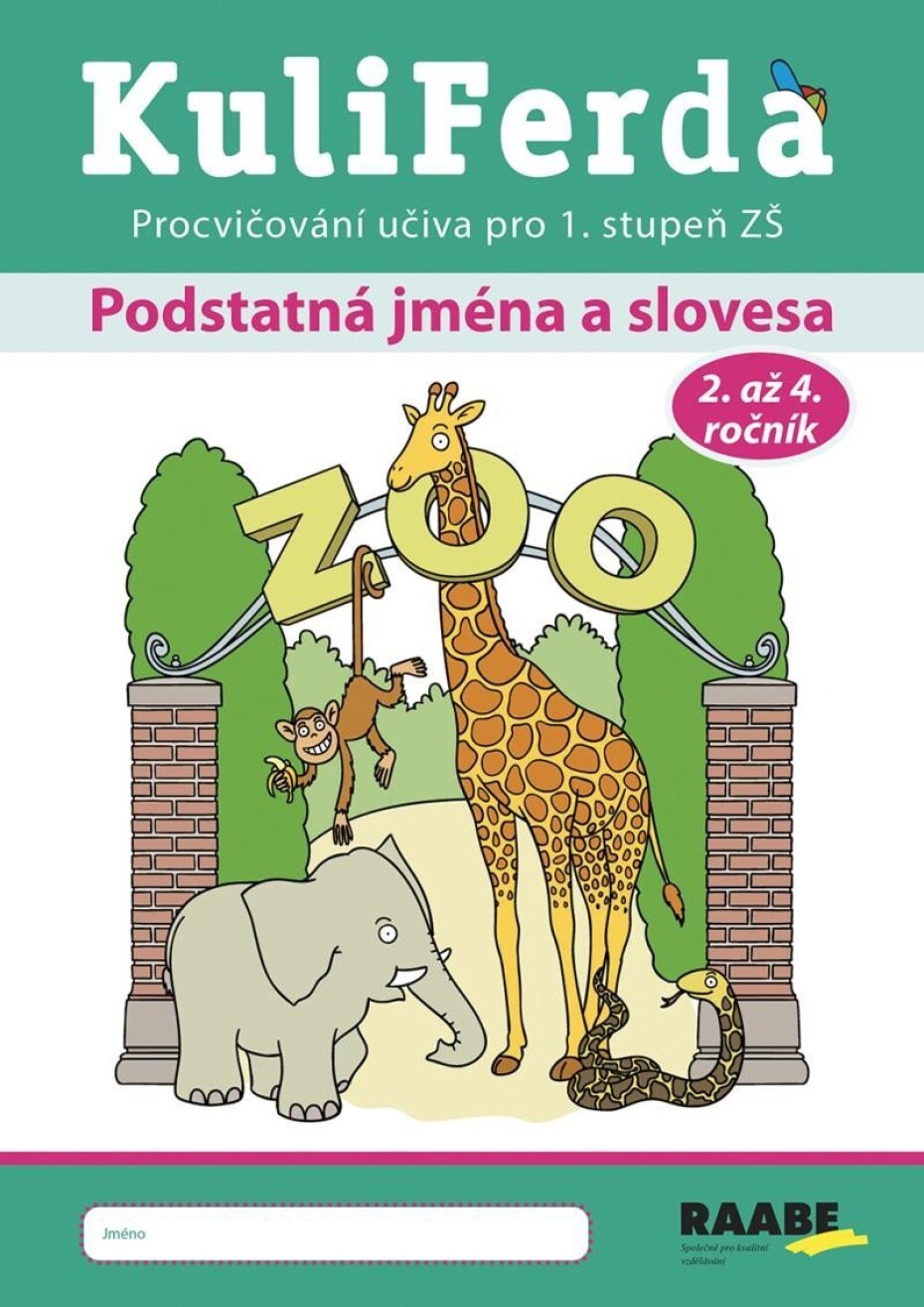 KuliFerda - Podstatná jména a slovesa - Naděžda Kalábová - main (0)